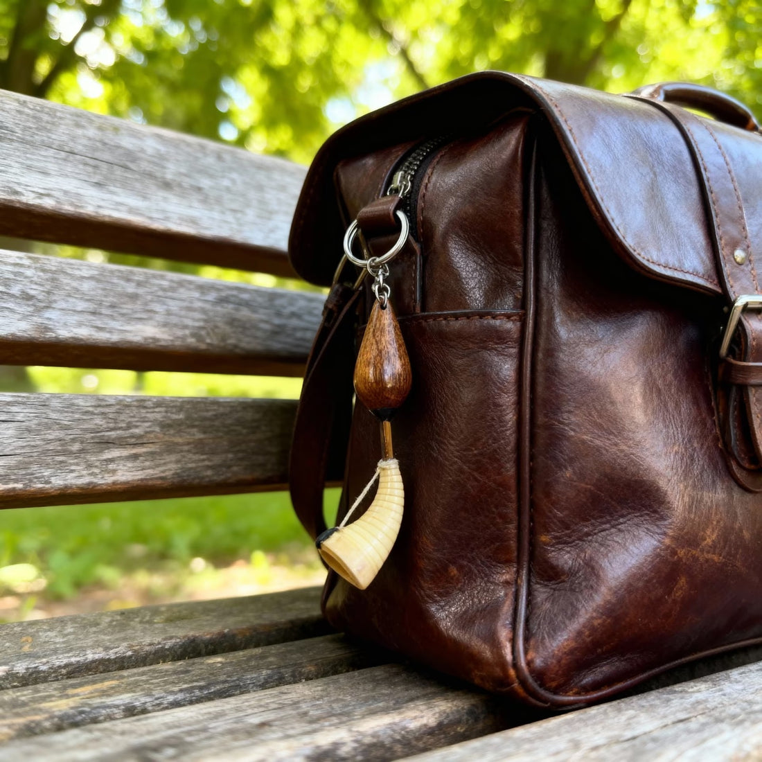 Handcrafted Trumpet Keychain – Indymandi