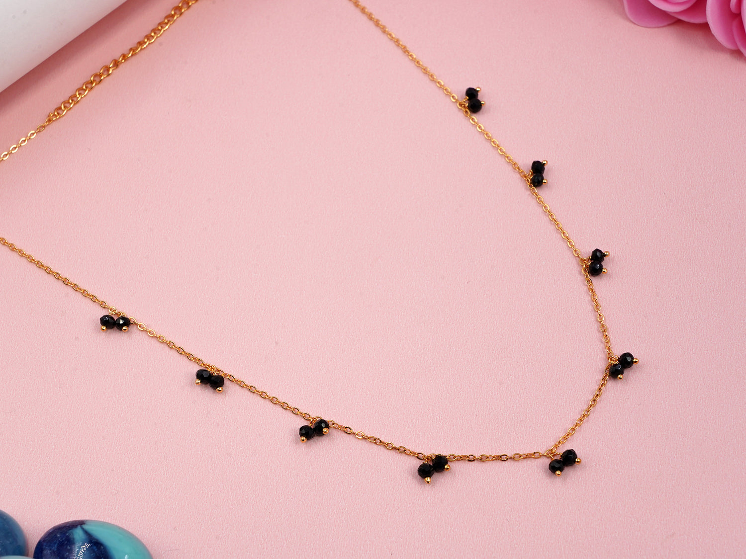 JHB Gold Plated Delicate Latest Tanmaniya Chain For Women's and Girls