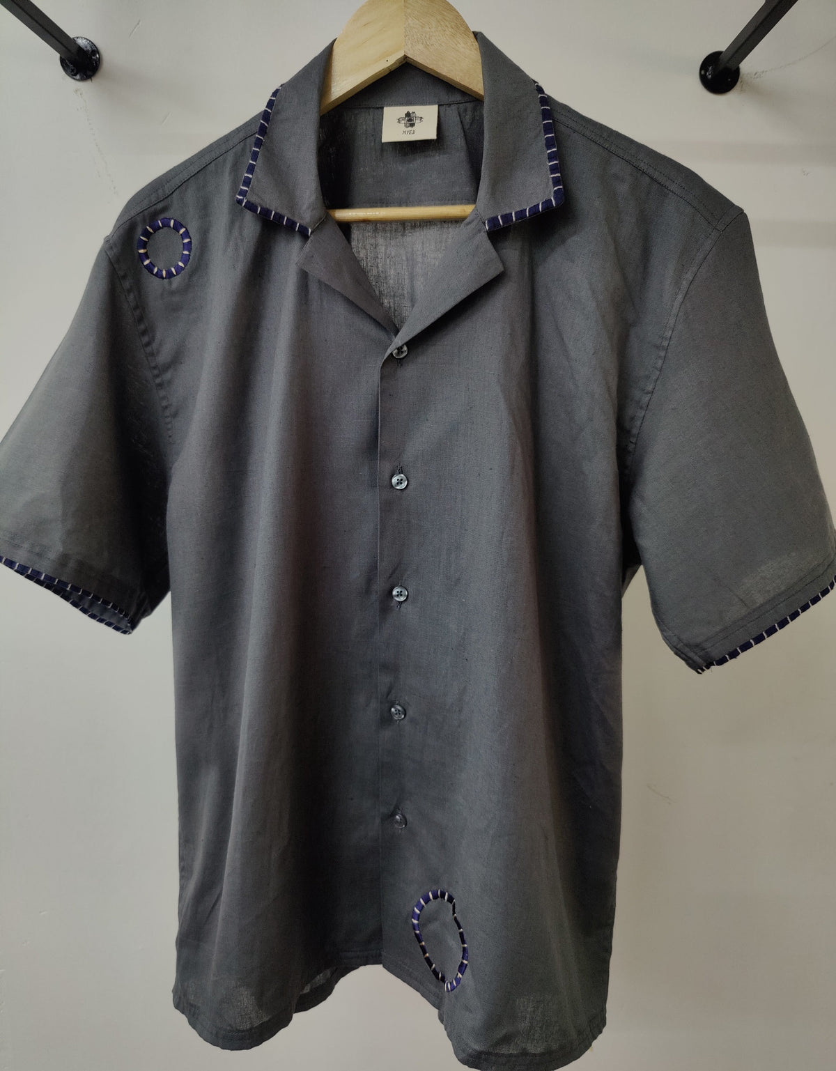 MYED Men's Grey Shirt