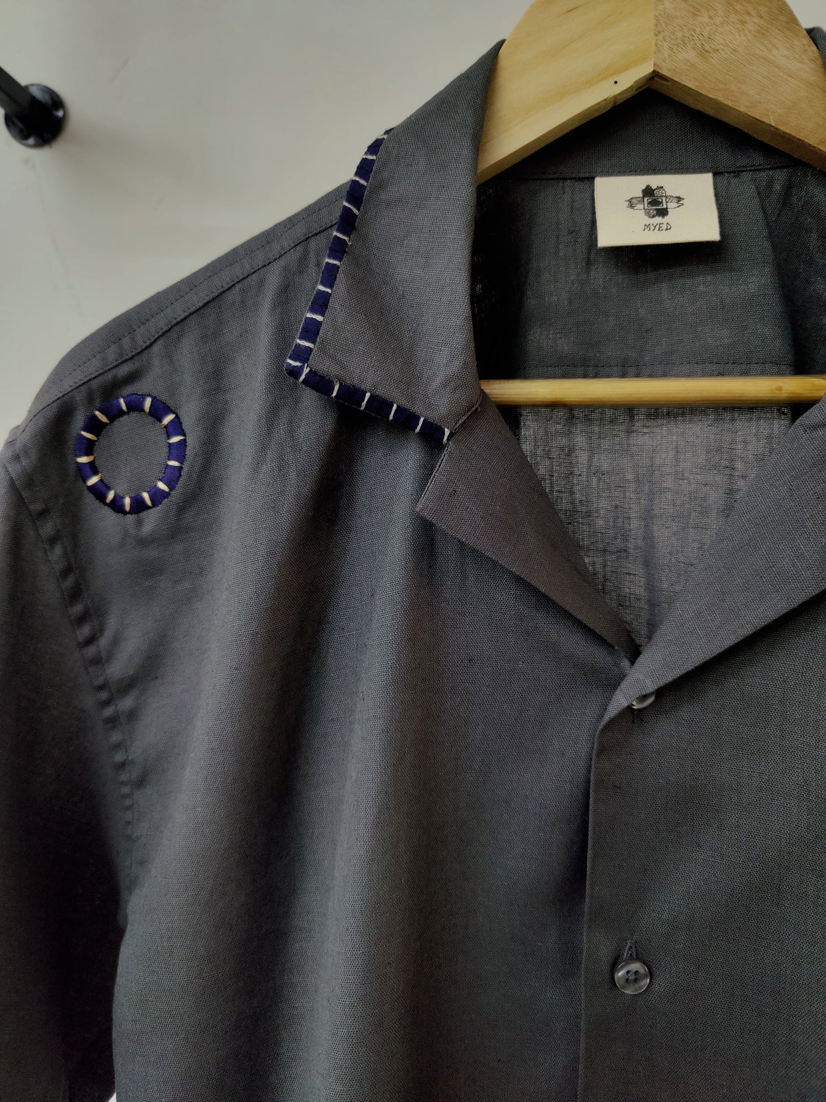 MYED Men's Grey Shirt