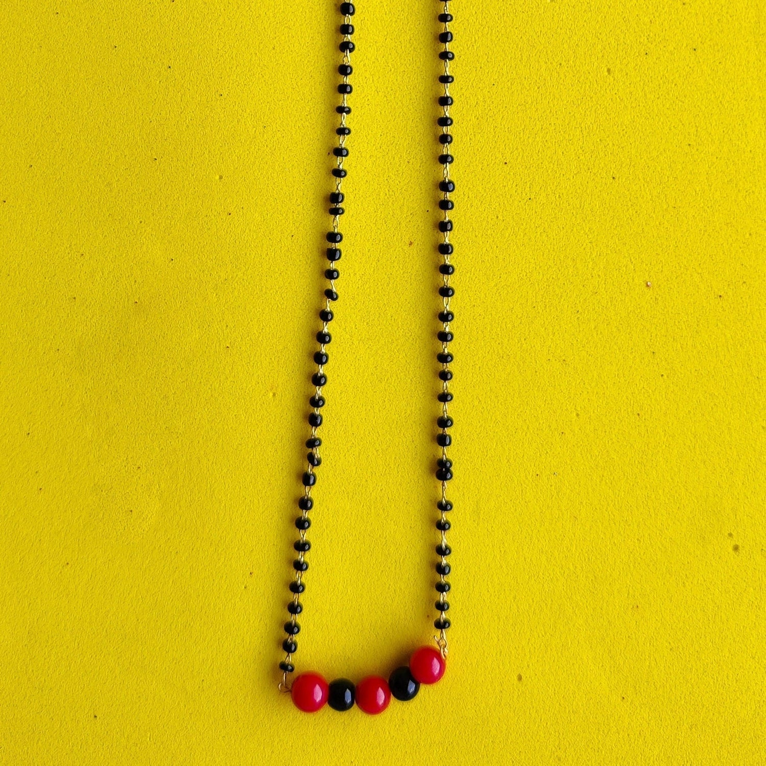 Vaani Mangalsutras (Set of 2) | Short length 22 cm | Handcrafted Artisan Jewelry