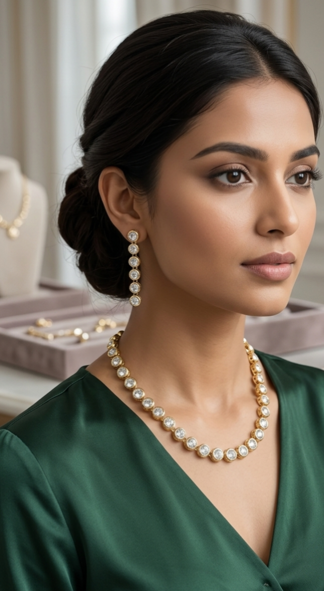 Kundan necklace