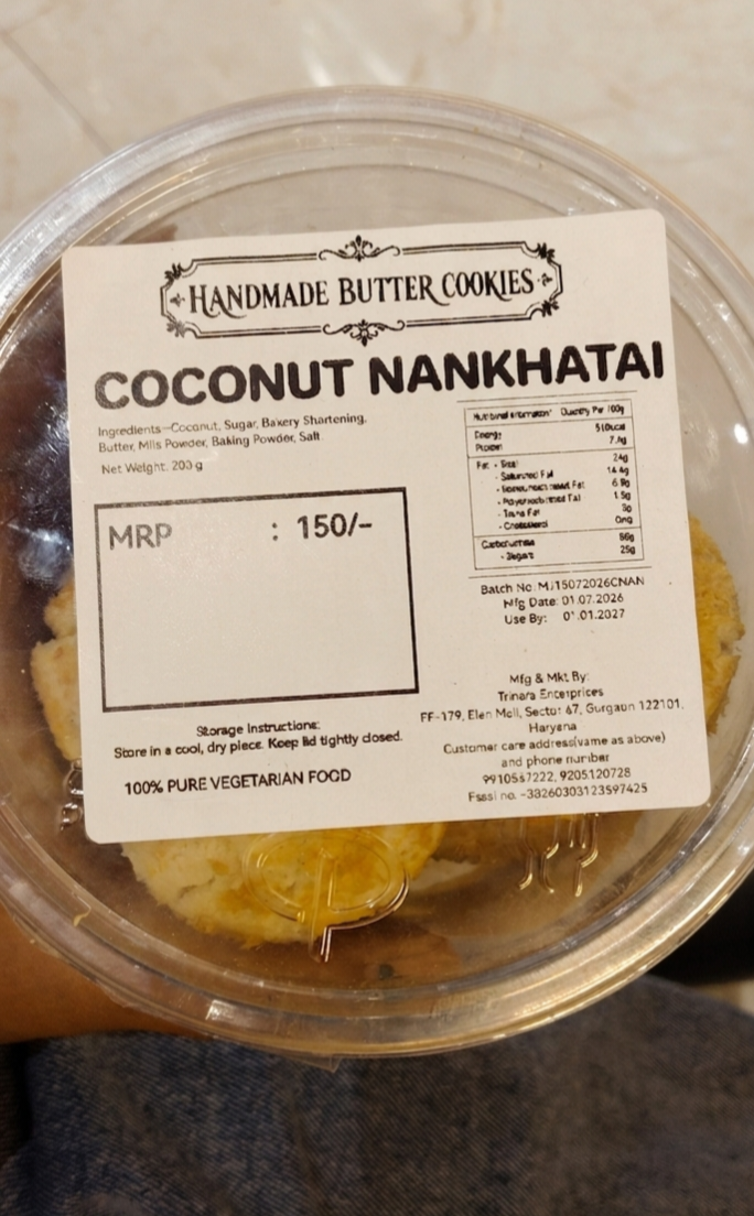 Coconut Nankhatai