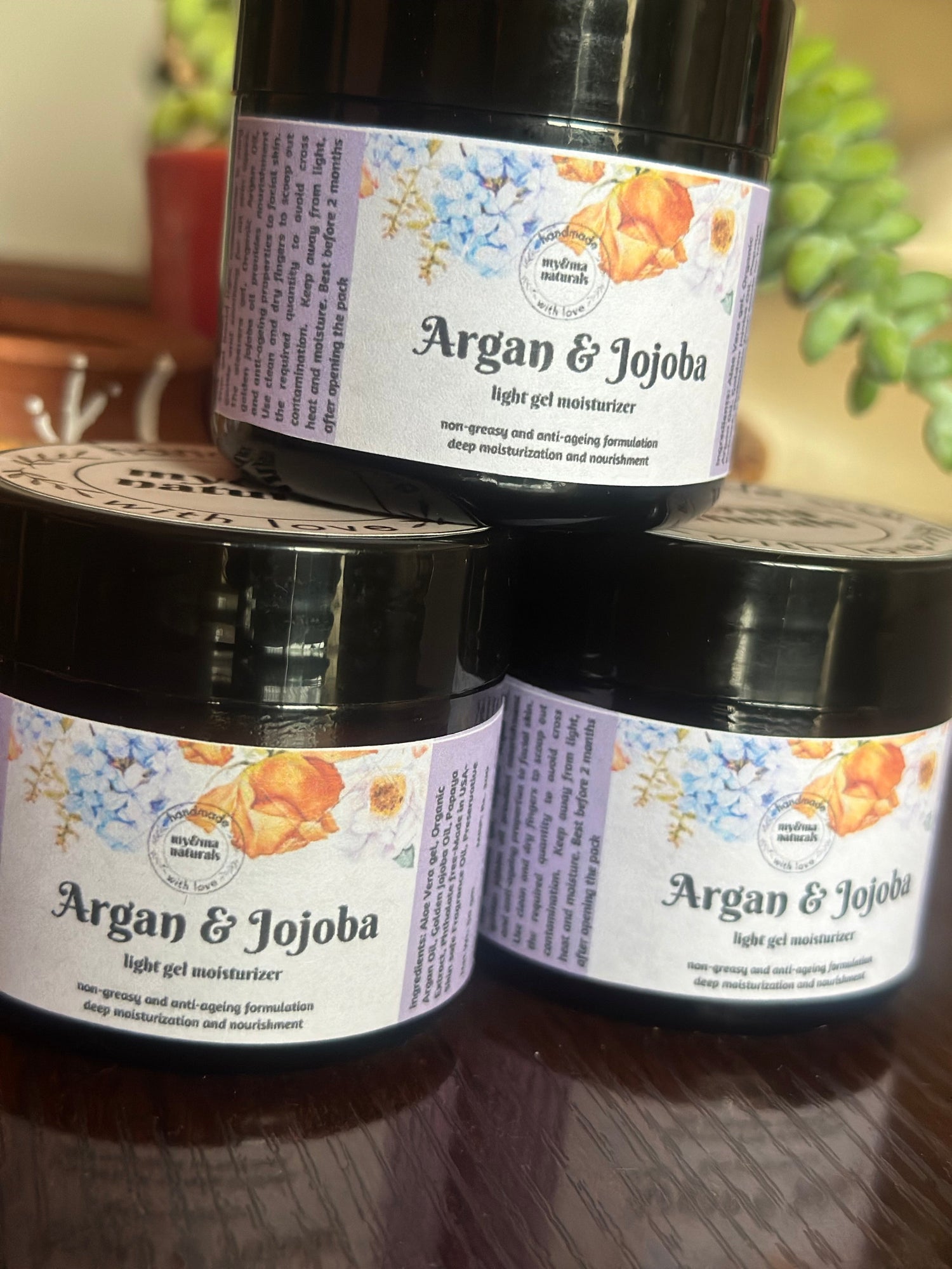 Argan & Jojoba Gel Moisturizer (50gm)