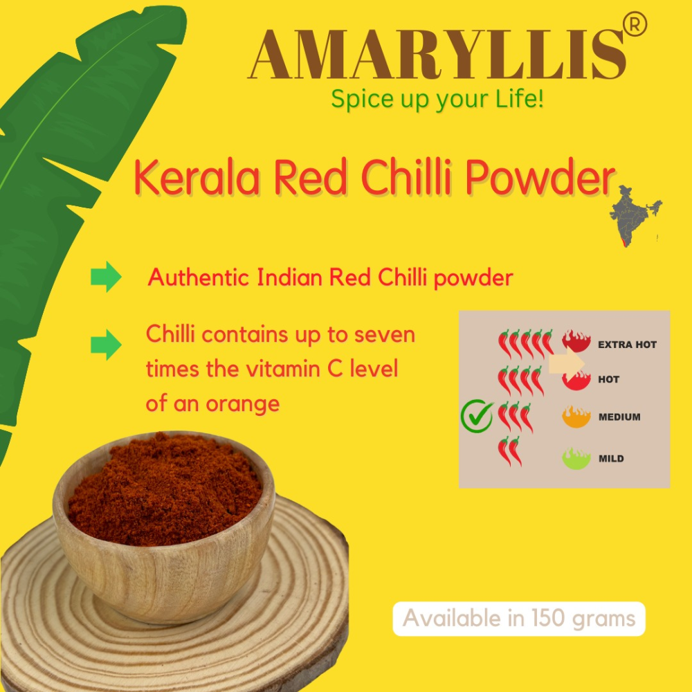 Kerala Red Chilli Powder 150 grams