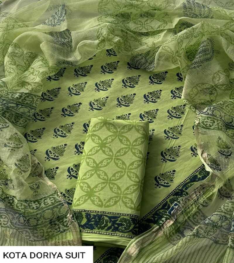 Jaipuri Pure Cotton Suit
