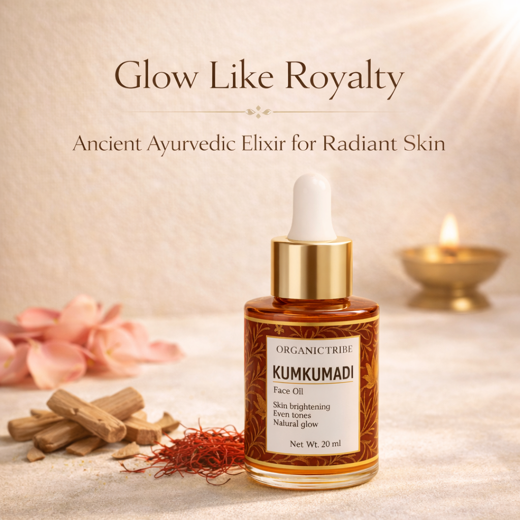 Kumkumadi Face Oil (Anti-Aging & Skin Brightening)
