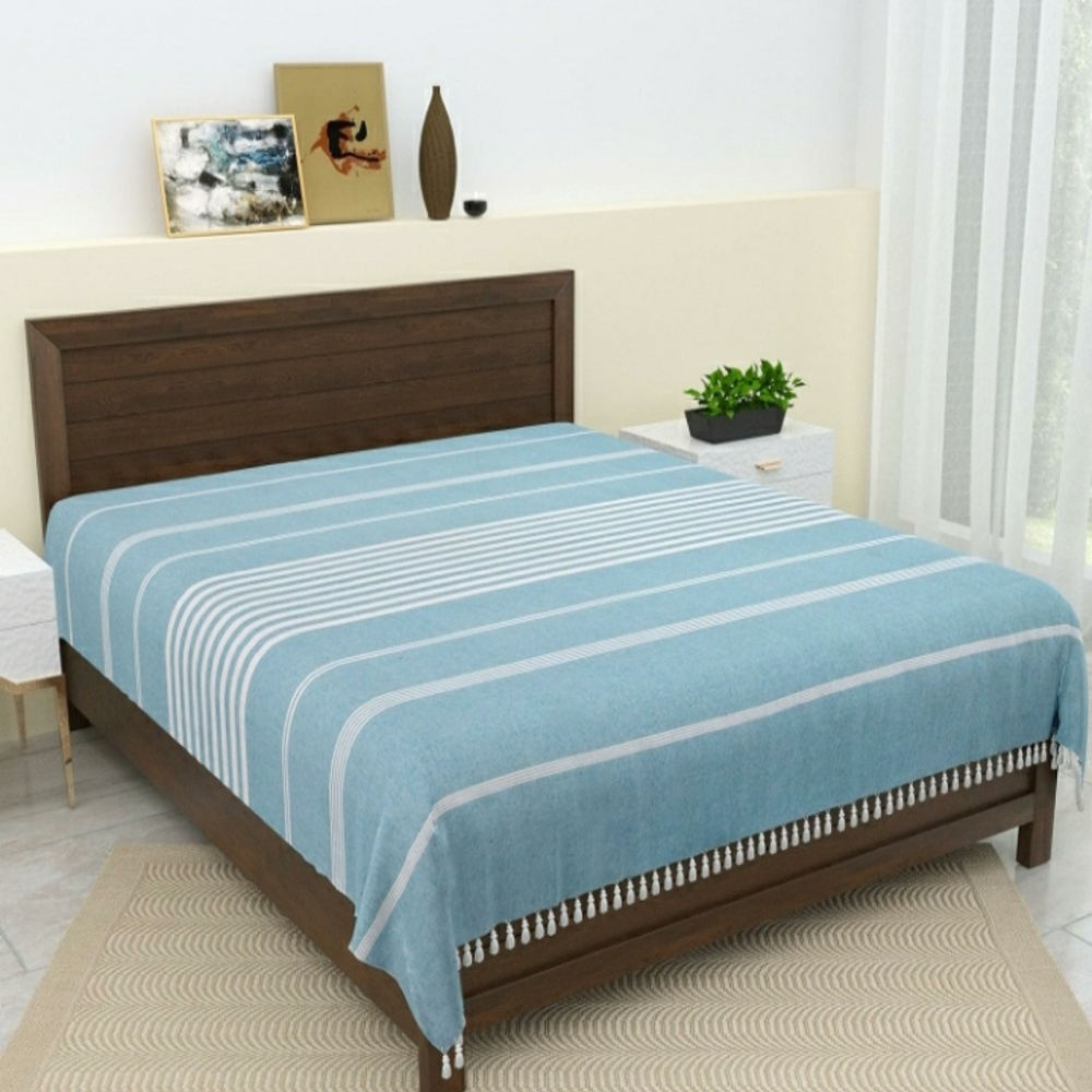 Kanaklata Luxurious Premium Cotton Handloom Double Bedsheet