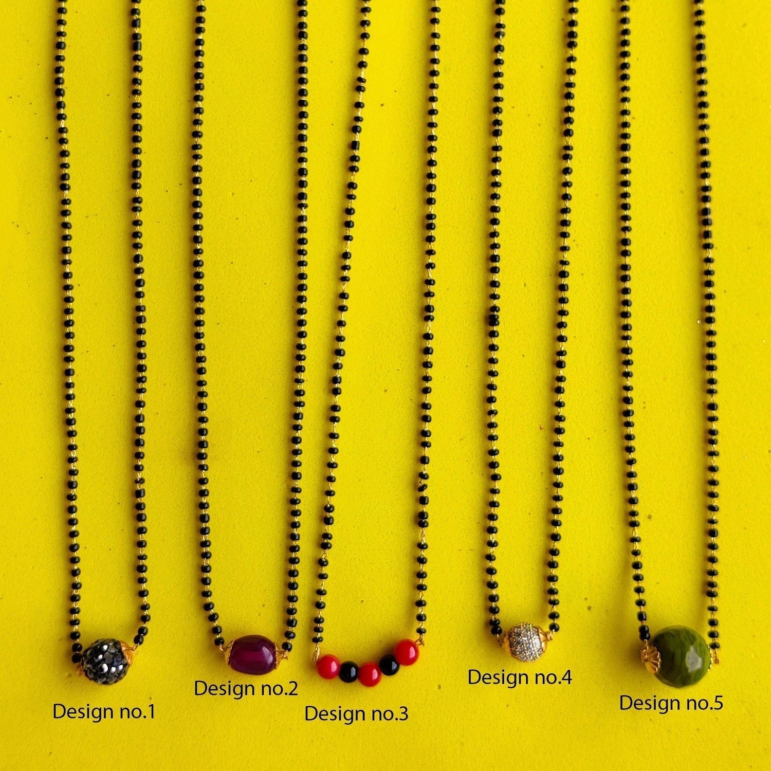 Vaani Mangalsutras (Set of 2) | Short length 22 cm | Handcrafted Artisan Jewelry