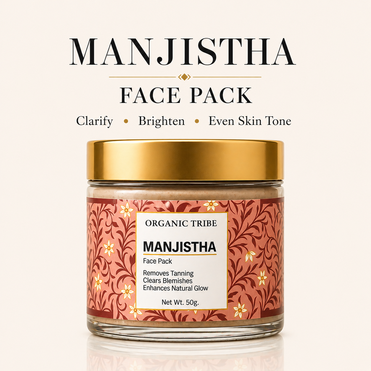Manjishtha Face Pack(Tanning & Uneven Skin Tone)