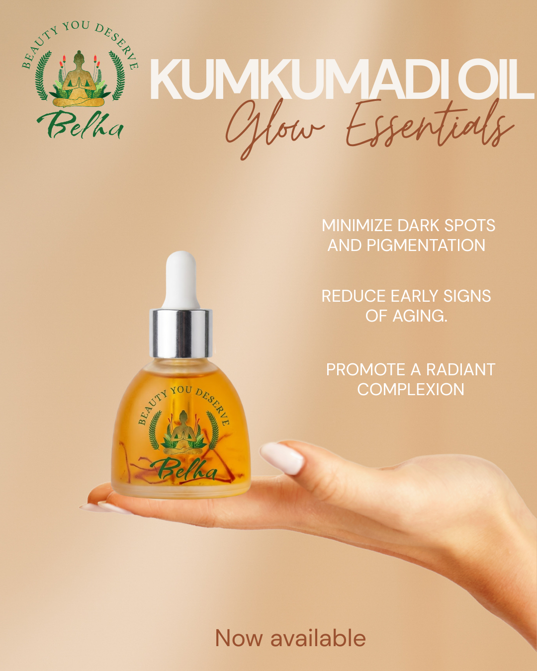 Belha Naturals Kumkumadi Oil