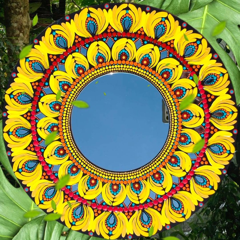 Mirror dot mandala