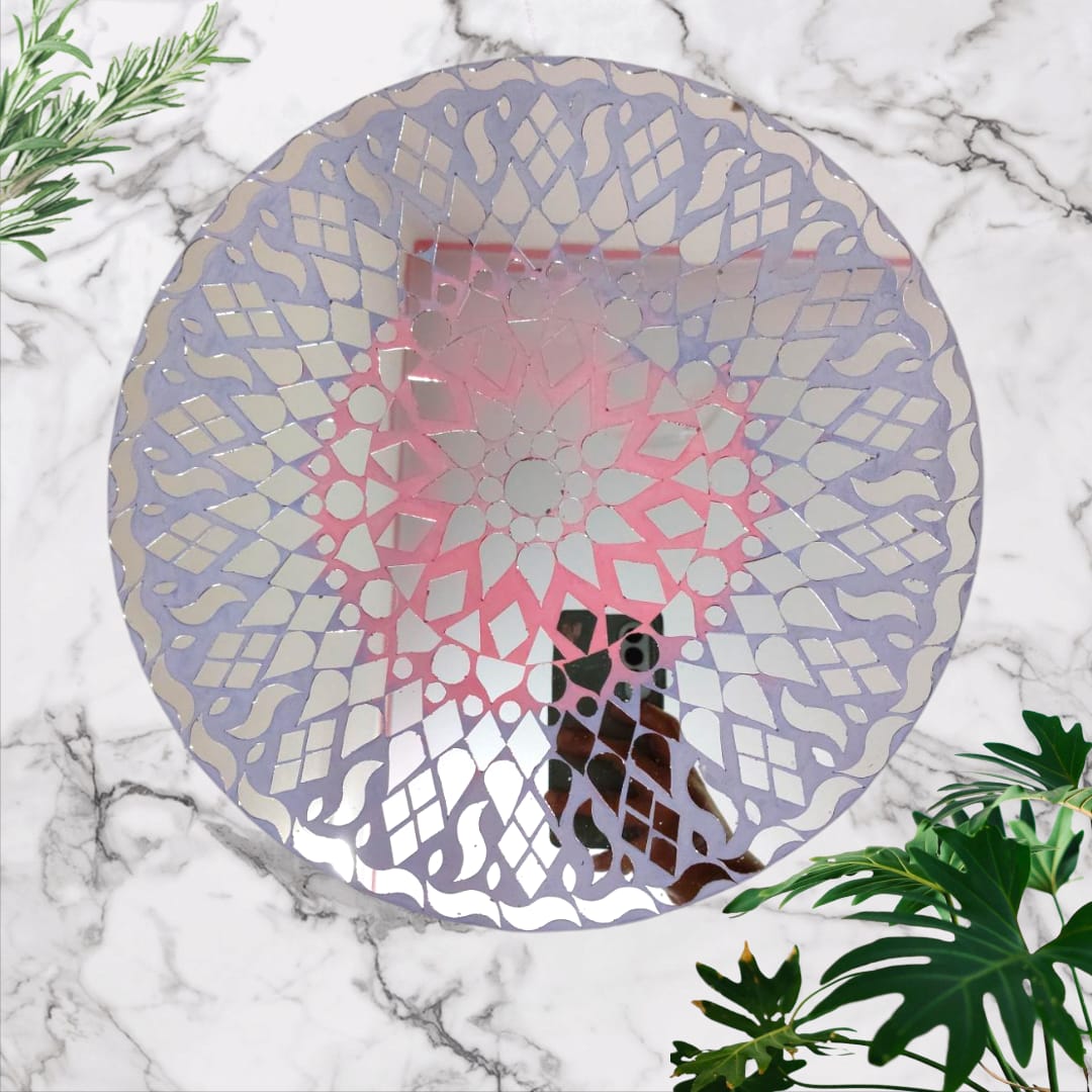 12" mirror mosaic