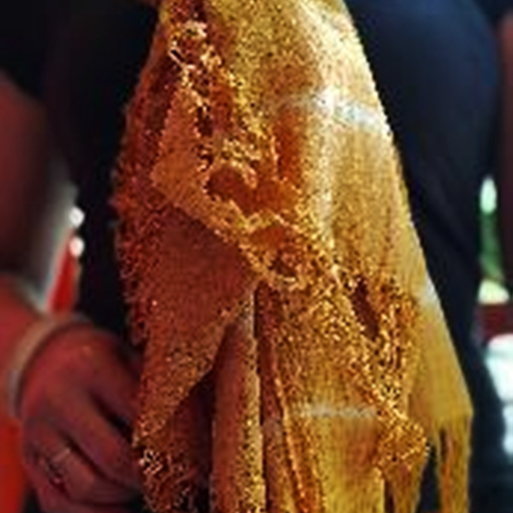 Premium Handwoven Muslin Cotton Stole Tie Dyed with Natural Flower Extracts