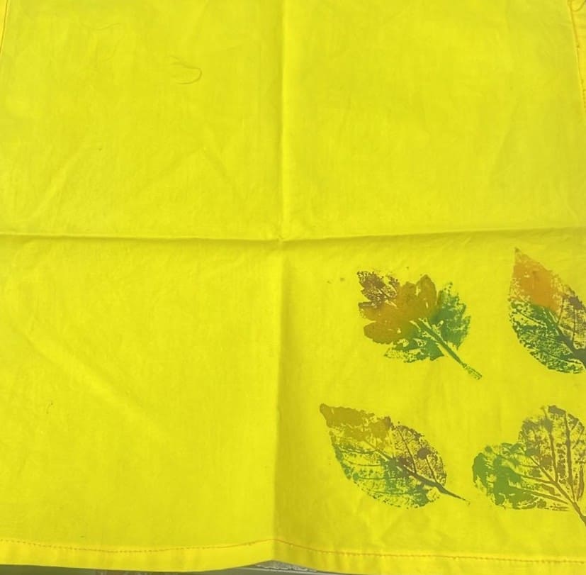 Table Mat leaf pattern