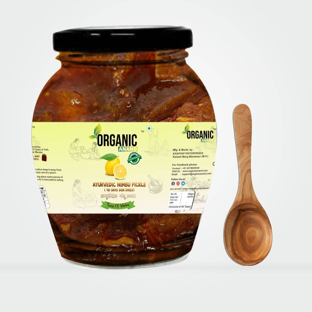 Ay. Nimbu Pickle( 40 days Sun Dried)|350 gm |Homemade,Authentic,No preservative