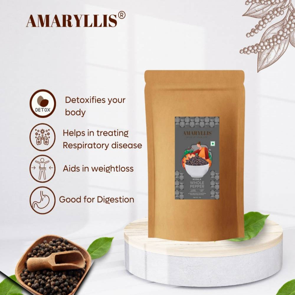 Kerala Black Pepper Whole - 70 grams