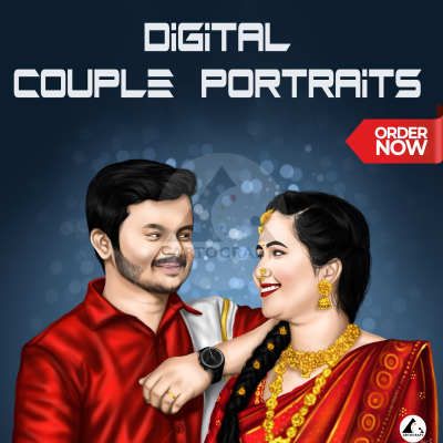Digital Couple Portrait