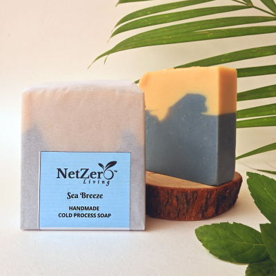 Sea Breeze - Handmade Cold Process Soap - Pack of 2