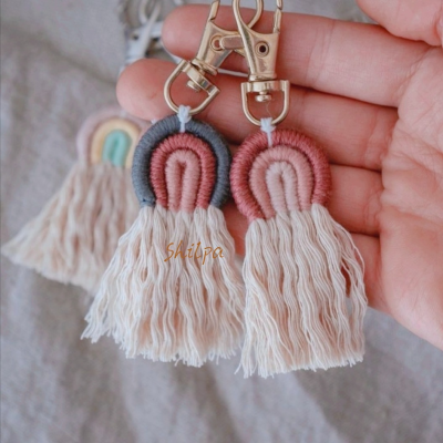 Macrame Key ring