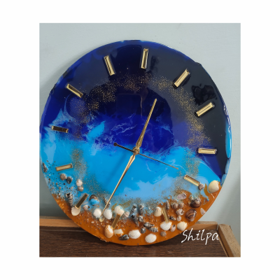 Resin clock 1