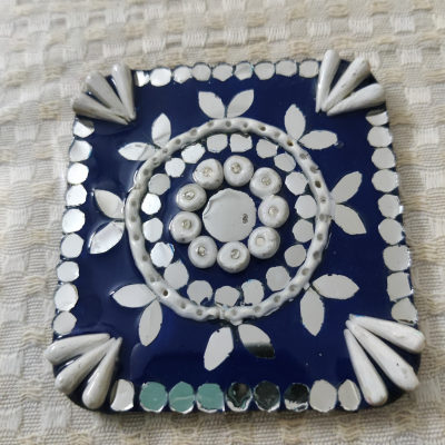 Lippanwork tea Coasters -a set of 06