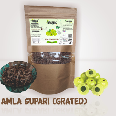 Organicanand Amla Supari(grated) 200gm | Homemade, Authentic, No preservative