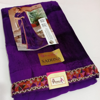 Georgette saree