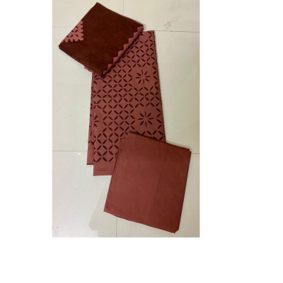 Cotton Applique Work Dress