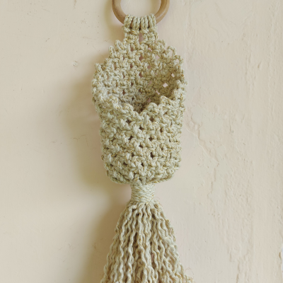 Macrame Plant Holder Small