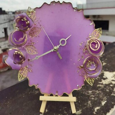 Resin clock 3