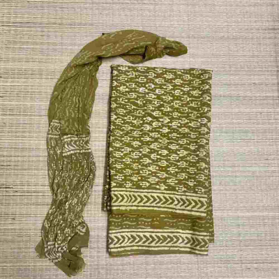 Jaipuri Handblock Cotton Suit