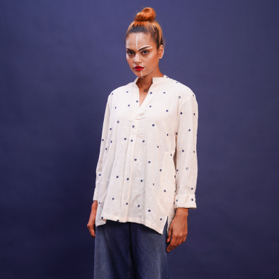 Kala cotton Mirror Work Forever Kurta 2