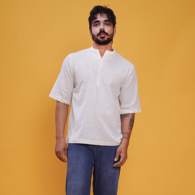 Kala Cotton Handloom Bunkar tshirt 2