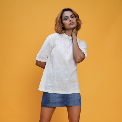 Kala Cotton Handloom Bunkar tshirt 3