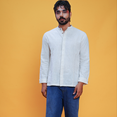 Kala Cotton Handloom Angrezi Shirt 1