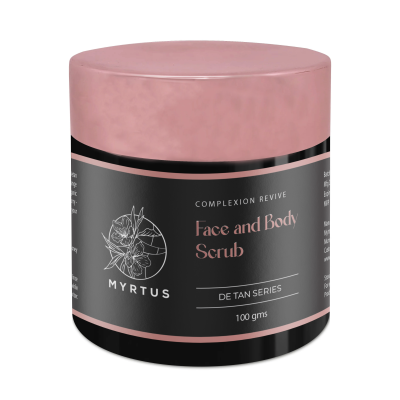 Myrtus Botanicals Complexion Revive - Face and Body Scrub