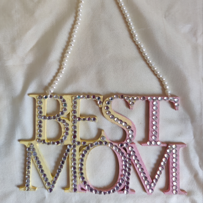 Best Mom Mother's Day Gift Wall Hanging