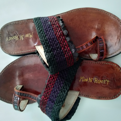 Handcrafted Kolhapuri footwear 39