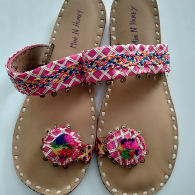 Handcrafted Kolhapuri footwear 40