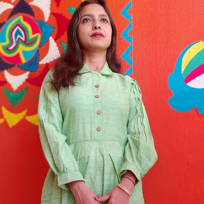JADE – Shirt Collared ,Button down Pleated Full Sleeved Wrap Maxi Dress