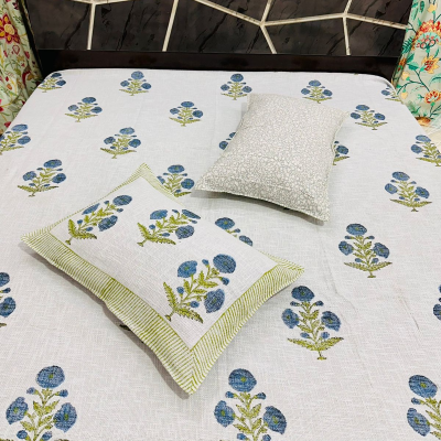 Handblocked TNT Bedcovers 1