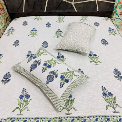 Handblocked TNT Bedcovers 2