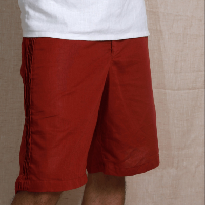 GUMP Pants | Cotton linen fabric |Trouser shorts for Men