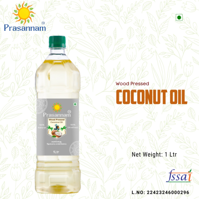 Prasannam Coconut Oil 1Ltr (500ml x2)
