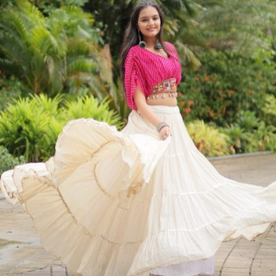 Lehraya Patch work Lehnga-choli