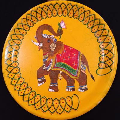 Decorative Celebratory Elephant plate