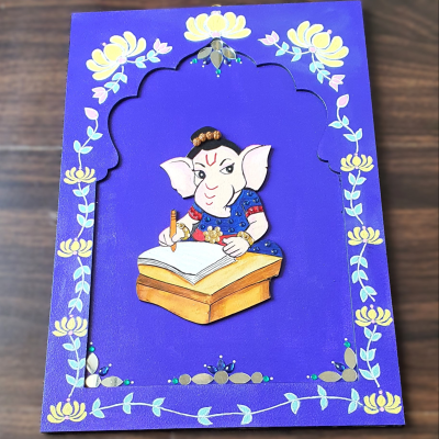 Ganesha Handpainted Wall Décor