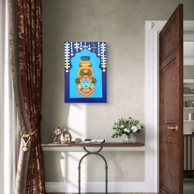 Pattachitra Art inspired Shree Nath Painting