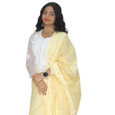 Applique dupatta